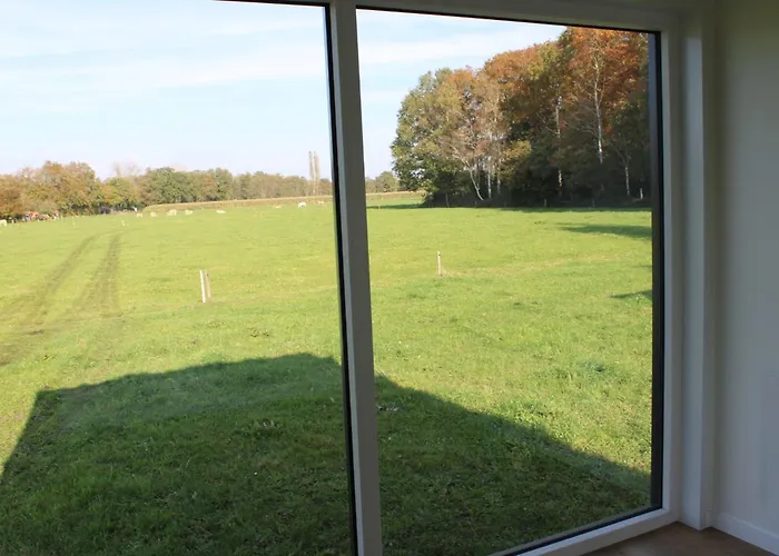 Lodge Natuurhuisje 't Hoogbos - Weidezicht *